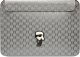 Karl Lagerfeld Karl Lagerfeld Sleeve KLCS14SAKHPKG 14" srebrny/silver Saffiano Monogram Ikonik 4