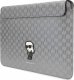 Karl Lagerfeld Karl Lagerfeld Sleeve KLCS14SAKHPKG 14" srebrny/silver Saffiano Monogram Ikonik 7