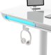 Biurko SENSE7 NOMO Białe 120 cmx60 cm 13
