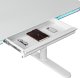 Biurko SENSE7 NOMO Białe 120 cmx60 cm 15