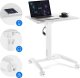 Biurko SENSE7 biurko mobilne Białe 70 cmx52 cm Biały 3