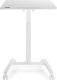 Biurko SENSE7 biurko mobilne Białe 70 cmx52 cm Biały 8
