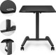 Biurko SENSE7 biurko mobilne Czarne 70 cmx52 cm czarny 5