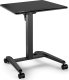 Biurko SENSE7 biurko mobilne Czarne 70 cmx52 cm czarny 6