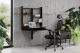 Biurko SENSE7 konwerter biurowy Czarne 81 cmx40 cm 1