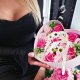 Springos Mydlane róże 24 szt. flower box zestaw kwiatów w pudełku serce różowe UNIWERSALNY 12
