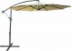 Fancy Garden Parasol ogrodowy ASTER 245x300x300 duży solidny z wysięgnikiem beżowy 1