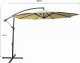 Fancy Garden Parasol ogrodowy ASTER 245x300x300 duży solidny z wysięgnikiem beżowy 2