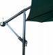 Fancy Garden Parasol ogrodowy ASTER 245x300x300 duży solidny z wysięgnikiem ciemnozielony 3