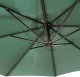 Fancy Garden Parasol ogrodowy ASTER 245x300x300 duży solidny z wysięgnikiem ciemnozielony 4