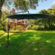 Fancy Garden Parasol ogrodowy ASTER 245x300x300 duży solidny z wysięgnikiem ciemnozielony 8