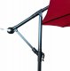 Fancy Garden Parasol ogrodowy ASTER 245x300x300 duży solidny z wysięgnikiem czerwony 3