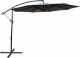 Fancy Garden Parasol ogrodowy ASTER 245x300x300 duży solidny z wysięgnikiem jasnoszary 1