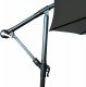 Fancy Garden Parasol ogrodowy ASTER 245x300x300 duży solidny z wysięgnikiem jasnoszary 3