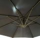 Fancy Garden Parasol ogrodowy ASTER 245x300x300 duży solidny z wysięgnikiem granatowy 4