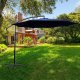 Fancy Garden Parasol ogrodowy ASTER 245x300x300 duży solidny z wysięgnikiem granatowy 8