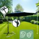 Fancy Garden Parasol ogrodowy ASTER 245x300x300 duży solidny z wysięgnikiem granatowy 9