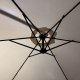 Fancy Garden Parasol ogrodowy CYNIA 245x300x300 z korbką składany solidny beżowy 3