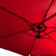 Fancy Garden Parasol ogrodowy CYNIA 245x300x300 z korbką składany solidny czerwony 4