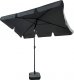 Fancy Garden Parasol ogrodowy FLOKS 235x200x125 łamany solidny składany ciemnoszary 1