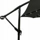 Fancy Garden Parasol ogrodowy MILIN 245x300x300 duży z oświetleniem LED z wysięgnikiem ciemnoszary 3