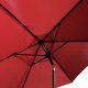 Fancy Garden Parasol ogrodowy ORIENT 235x270x270 łamany regulowany z korbką czerwony 2