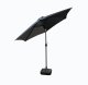 Fancy Garden Parasol ogrodowy ORIENT 235x270x270 łamany regulowany z korbką ciemnoszary 5