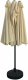 Fancy Garden Parasol ogrodowy TILIA 245x270x460 duży solidny składany z korbką beżowy 1
