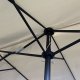 Fancy Garden Parasol ogrodowy TILIA 245x270x460 duży solidny składany z korbką beżowy 3
