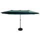Fancy Garden Parasol ogrodowy TILIA 245x270x460 duży solidny składany z korbką ciemnozielony 1