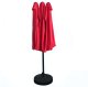 Fancy Garden Parasol ogrodowy TILIA 245x270x460 duży solidny składany z korbką czerwony 1