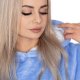 Springos Kocobluza damska męska oversize koc bluza 2w1 z kapturem XXL ciepła jasnoniebieska UNIWERSALNY 18