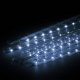 Dekoracja świąteczna Springos Meteory 288 LED kurtyna świetlna lampki zewnętrzne IP44 biały zimny UNIWERSALNY 4