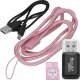 Aparat cyfrowy Springos Aparat dla dzieci cyfrowa kamera full HD z kartą 8GB różowy UNIWERSALNY 2