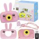 Aparat cyfrowy Springos Aparat dla dzieci cyfrowa kamera full HD z kartą 8 GB różowy UNIWERSALNY 1