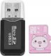 Aparat cyfrowy Springos Aparat dla dzieci cyfrowa kamera full HD z kartą 8 GB różowy UNIWERSALNY 7
