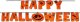 Springos Dekoracje na Halloween girlanda 200 cm napis happy halloween ozdoby UNIWERSALNY 1
