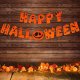 Springos Dekoracje na Halloween girlanda 200 cm napis happy halloween ozdoby UNIWERSALNY 2