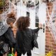 Springos Dekoracja na Halloween pajęczyna z 2 pająkami 20g ozdoba sieć pajęcza 1,9 m UNIWERSALNY 10