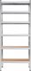 Springos Regał metalowy z 6 półkami 225x110x50 cm 900 kg do garażu, piwnicy UNIWERSALNY 4