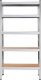 Springos Regał metalowy z 5 półkami 180x90x30cm 875kg do garażu, piwnicy UNIWERSALNY 11