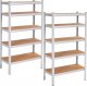 Springos Regały metalowe 2 szt. z 5 półkami 180x90x30cm 875kg do garażu, piwnicy UNIWERSALNY 14