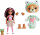Lalka Barbie Mattel Cutie Reveal Chelsea Piesek-Żaba Seria Kostiumy Zwierzaczki HRK29 3