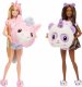 Lalka Barbie Mattel Cutie Reveal Piżama party zestaw HRY15 3