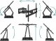 VETOUSON Uchwyt wieszak na telewizor TV 55 60 65 75 cali VX-610A 2