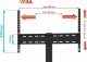 VETOUSON Mobilny Stojak TV Stojak do Telewizora Uniwersalny Podłogowy KLA-43 3