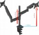 VETOUSON Uchwyt biurkowy na 2 monitory 13" - 32" (VX-092) 9