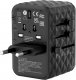 Verbatim Adapter podróżny UTA-05 GaN III globalny 2xUSB-C PD QC 4+ 65W, 1xUSB-A 60W, 1xUSB-A 5W 1
