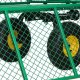 Springos Wózek ogrodowy transportowy metalowy 400 kg zielony UNIWERSALNY 3