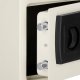 Springos Sejf domowy na pieniądze, kasetka z zamkiem elektronicznym, skrzynka pancerna beżowa UNIWERSALNY 5
